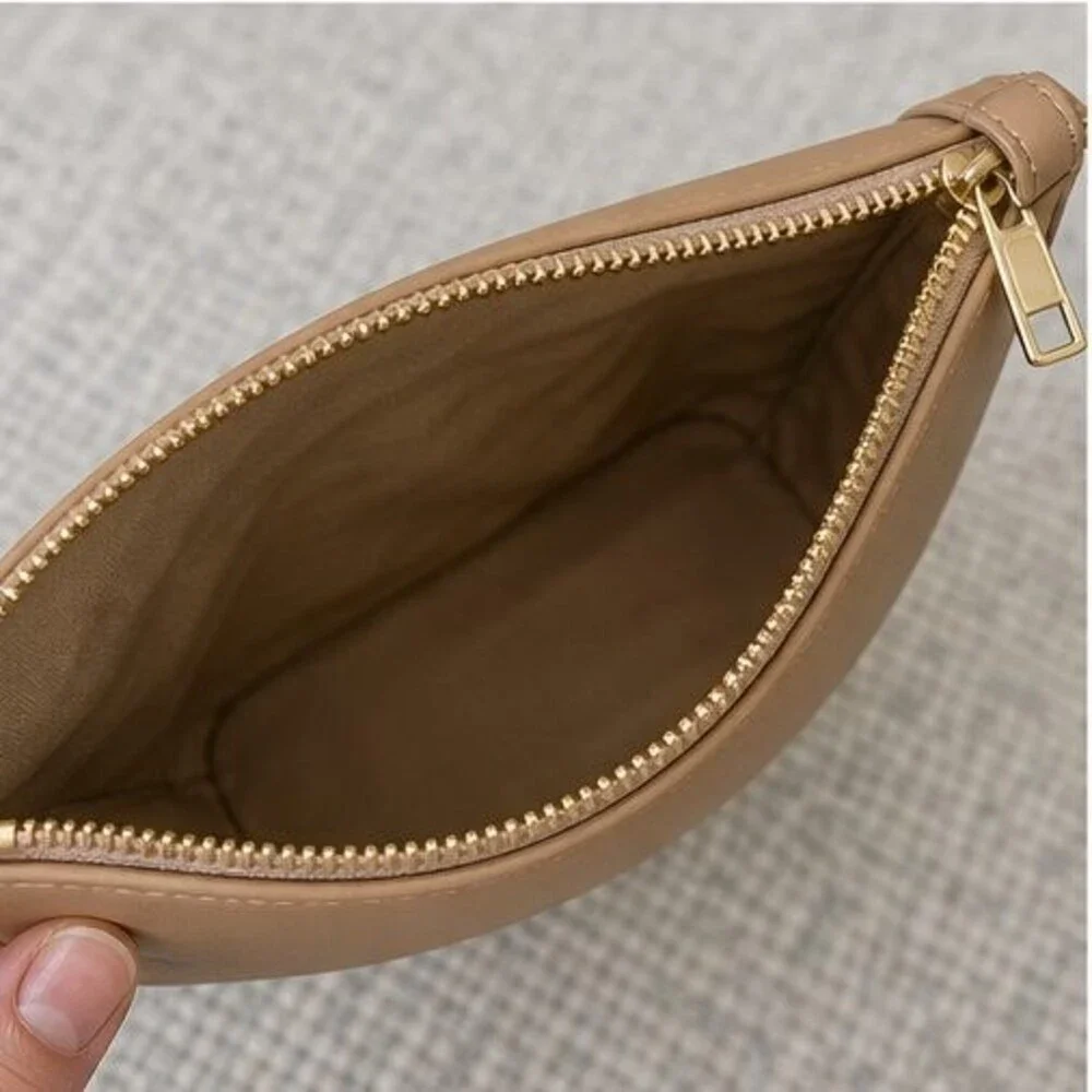 Espresso Zip Crossbody Bag
